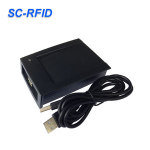 Lecteur de carte RFID 13.56MHz 125KHz alimenté par USB Lecteur Rfid HF avec simulation de clavier USB - Product Image 4
