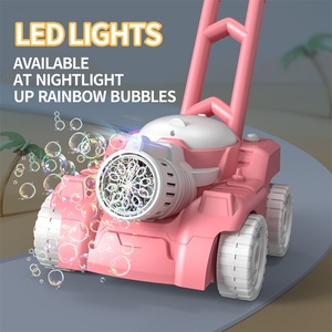 Wholesale Garden Bubble <strong>Lawn</strong> <strong>Mower</strong> <strong>Toy</strong> for Kids Toddlers Handle Trolley With Soap Blower Fun Bubble <strong>Toy</strong> for Outdoor Play - Product Image 6