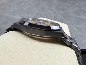 Montre mécanique de plongée de luxe de qualité supérieure, étanche, 41 mm, mouvement THB Factory 3132, céramique noire 15412 - Product Image 4