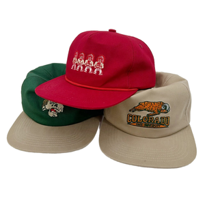 Gorra Snapback de Algodón Ajustable de 5 Paneles con Cuerda, Estilo Hip Hop Deportivo, con Logotipo Bordado Personalizado al por Mayor - Product Image 1