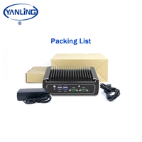 PC Industrial Sin Ventilador Personalizable OEM/ODM con Core I3 de 10.ª Generación, M.2 DDR4, LAN Dual de 2.5G, Certificación CE RoHS, Señalización Digital, Nuevo