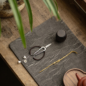 Retro Jacquard Tea Mat Waterproof Traditional Chinese Style <b>Table</b> <b>Runner</b> For Kung Fu Tea Set Accessories - Product Image 4