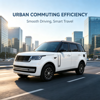 Véhicule électrique de luxe SUV électrique à conduite à gauche, véhicule à faible vitesse, nouvelle énergie, 5 portes, 4 places, voiture pour la famille