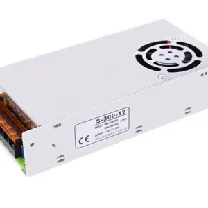 High quality 12v25A Switching Mode Power Supply 12V25000MA RouterLight box luminous word voltage regulator power supply Desktop