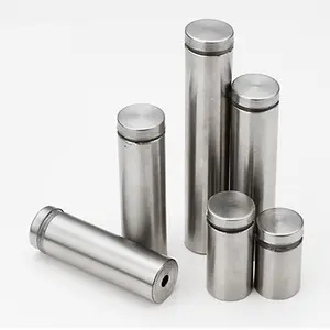 Stainless steel glass railing holder / glass connector / glass stair standoff