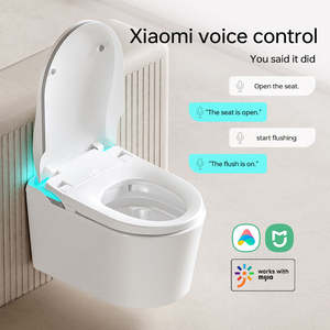 Nouvelle toilette intelligente en céramique Siphonic européenne à rinçage automatique murale multifonctionnelle entièrement automatique - Product Image 2