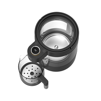 Appareil de cuisine Hotsy, bouilloire électrique en verre borosilicate, chauffe-eau instantané, pot turc, samovar, théière, bouilloire à eau bouillante