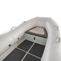Qipaon gonflable de bateau en aluminium, de haute qualité 12ft 13ft 3.9m, support 390