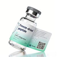 Étiquettes d'étanchéité personnalisées pour flacons de 3 ml, autocollants texturés anti-effraction pour flacons de compléments alimentaires rechargeables