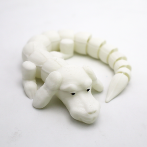 Dragon 3D imprimé créatif, version simplifiée, jouet articulé, ornement, cadeau pour les amateurs d'animaux et de dinosaures - Product Image 5