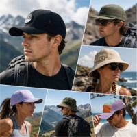 Gorra de Béisbol Deportiva Ajustable de 5 Paneles, con Logotipo Personalizado, Diseño Dobby Argyle, Ligera, Transpirable, Impermeable y de Secado Rápido, en Nailon Bordado