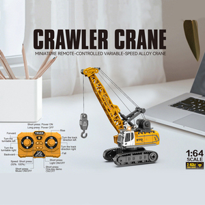Camión Grúa de Control Remoto AiJH, Mini Camión RC con Luces y Sonidos, Modelo de Grúa de Ingeniería con Control Remoto, Juguetes de Auto - Product Image 2