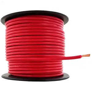 factory direct high temperature silicone wire 6 gauge 3200/0.08TS with spool 10 feet length(3meter)