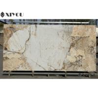 Harga Kompetitif 1200*2700mm Papan Batu Sinter Porselen 12mm Papan Besar Dipoles Mengkilap Ubin Dinding Lantai Ruang Tamu Kamar Tidur