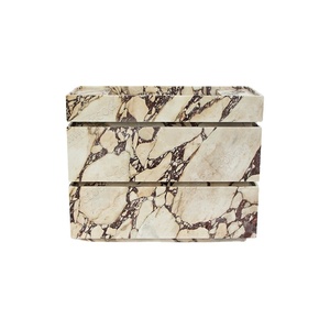 Cajas de Almacenamiento para Baño de Mármol de Grado Hotelero, Personalizables, con Precio de Fábrica OEM y Producción Rápida - Product Image 1