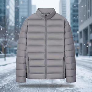 Chaqueta Larga Casual con Cremallera, Impermeable, Cortavientos, Acolchada y con Capucha, Estilo Clásico de Invierno, con Cuello Alto, Diseño de Camuflaje, OEM ODM Personalizada - Product Image 3