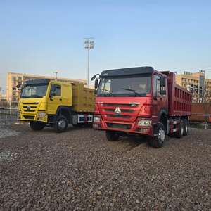 Camions HOWO en vente, modèles très demandés, 380, 400, 420 CV, camion à benne basculante, camion lourd d'occasion, camion de transport HOWO 6 * 4, en stock - Product Image 3