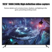 Meilleure Vente Nouvelle Carte de Capture Audio et Vidéo Métallique pour Streaming en Direct, Enregistrement Caméra, Jeux en Ligne, Portable, Mini, HD