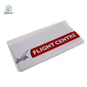 Penjualan Laris Pemegang Tiket Udara Paspor Dokumen Perjalanan Logo Desain Kustom PVC Pribadi