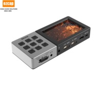 Grabadora de Video HDMI Portátil 1080P 60fps con Pantalla a Color de 3.5 Pulgadas, Grabación Independiente a Tarjeta Micro SD, Batería Integrada ezcap