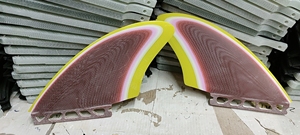 Waterplay-aletas de <span class=keywords><strong>Surf</strong></span> de fibra de vidrio, doble pestaña, II/individual - Product Image 6