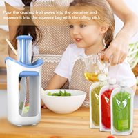 Sacs réutilisables pour jus de fruits frais, presse-agrumes, sac de rangement, fabricant d'aliments pour bébés, Station de pressage