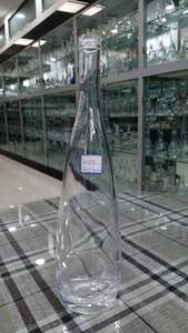 Clear Super Flint <b>Glass</b> Water <b>Bottle</b> with Screw Cap for Mineral Water Juice Beverage 290ml 330ml <b>500ml</b> 750ml Custom Logo - Product Image 5