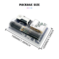 2025 nouveau jeu de rouleaux de tabac manuel 152mm/5.99in dispositif conique Machine à rouler embouts rouleau Cigarette Rolloer pour fumer stockage