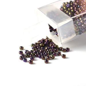 Cuentas de Vidrio <span class=keywords><strong>Miyuki</strong></span> Japonesas de Alta Calidad al por Mayor, Cuentas <span class=keywords><strong>Delica</strong></span> de <span class=keywords><strong>Colores</strong></span> Teñidos y Plateados - Product Image 6