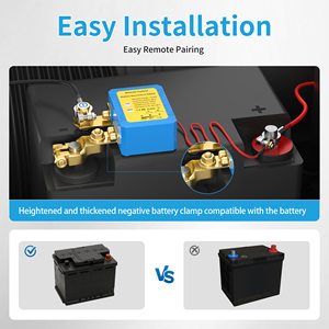 240A <b>12v</b> Marine Remote Battery Disconnect <b>Switch</b> Recessed Post Rohs CE Certified Battery Selector <b>Switch</b> Manufacturer For Car RV - Product Image 2