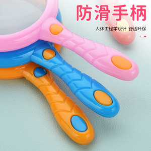 Loupe en forme d'ours pour enfants, jouet scientifique portatif pour enfants de 4 à 6 ans, outil d'apprentissage et d'exploration - Product Image 3