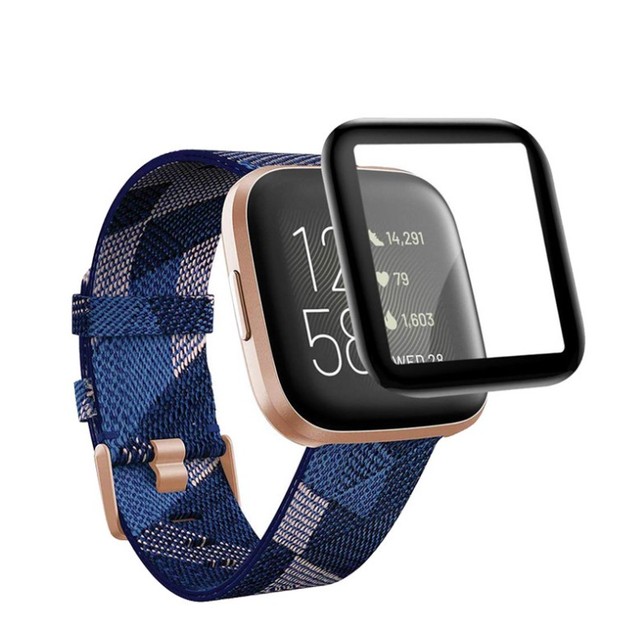 3D Full Cover PMMA Material Full Cover Curved Screen Protector for Fitbit Sense 2 Versa 1 2 3 4 Charge 5 4 3 Screen Protector