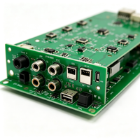 Kit d'assemblage complet de carte PCBA d'amplificateur 62 avec module sonore à commande tactile, Bluetooth 5.0, DC12-24V, carte de décodage audio multi-entrées