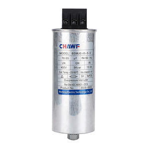 ตัวเก็บประจุแบบทรงกระบอกกำลังพัลส์450V 5Kvar 78.65uF ใหม่13.3A ชิ้นส่วนอิเล็กทรอนิกส์ - Product Image 4