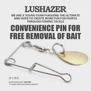 LUSHAZER 10 pz/borsa Spinner lame a forma di salice a cucchiaio parti in metallo per esche da <span class=keywords><strong>pesca</strong></span> accessori di ricambio per Spinnerbait - Product Image 6