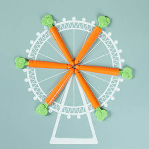 Boîte de rangement avec clip de fermeture en forme de carotte, 5 pièces, pour la conservation des aliments, avec couvercle à clip, organisateur de réfrigérateur - Product Image 2