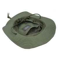 Réglable universel extérieur Boonie chapeau de soleil pliable personnalisé pêcheur femmes hommes Cowboy large bord randonnée été unisexe Bonnie chapeau