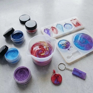 LEQU Happy And Fun - Kit de Polvo de Mica Natural en 18 Colores, Pigmento de Grado Cosmético para Manualidades, Venta al Por Mayor - Product Image 4