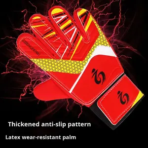 ถุงมือผู้รักษา<span class=keywords><strong>ป</strong></span>ระตูสำหรับเด็ก ชุดฝึกซ้อมฟุตบอลสำหรับนักเรียนระดับประถมศึกษาและมัธยมศึกษา ระบายอากาศได้ดี หนา ไม่ลื่น ทำจากยางลาเท็กซ์ - Product Image 2