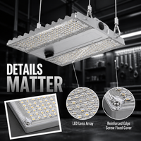 Éclairage LED linéaire commercial haute performance 4ème génération pour entrepôts industriels, luminaire robuste pour ateliers et centres logistiques