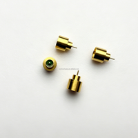 Conector de paso RF hermético de vidrio a metal SMP(M)-JD102-L con temperatura de operación de -55 a +165 °C, paquete a granel