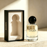 Kit de flacons de parfum élégants de qualité supérieure, flacon de parfum avec bouchon rond, emballage personnalisé, impression personnalisée, commande en gros OEM