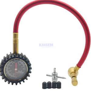 केशेंग डिजिटल उच्च सटीकता 4wd टायर दबाव गेज तेजी से टायर डीफ्लेटर और एयर डीफ्लेटर वाल्व उपकरण - Product Image 5