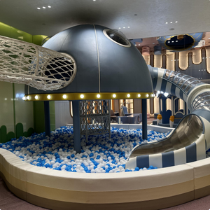 Parc d'attractions intérieur sur le thème de la station spatiale, aire de jeux pour enfants avec <span class=keywords><strong>piscine</strong></span> <span class=keywords><strong>à</strong></span> <span class=keywords><strong>balles</strong></span> <span class=keywords><strong>interactive</strong></span> - Product Image 2
