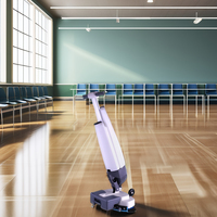 SQ7 mini épurateur de sol avec robot vadrouille à double brosse aspirateur machine de nettoyage de sol épurateur de carrelage