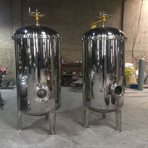 SSS304 सुरक्षा फिल्टर 1 माइक्रोन या 5 माइक्रोन निस्पंदन सटीकता से पानी से अधिकांश छोटी अशुद्धियों को हटा देता है - Product Image 4