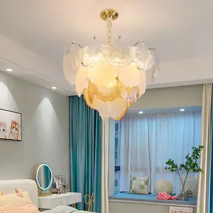 Hiện đại sang trọng pha lê Đèn chùm hiện đại LED đèn ánh sáng cổ điển lớn pha lê phong cách đèn chùm đèn