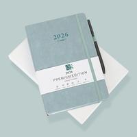 Carnet en cuir PU A5 personnalisé avec logo imprimé pour événement promotionnel, journal personnalisé avec stylo