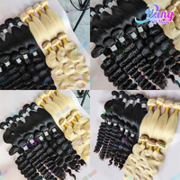 Pixie Curls Paquets de Cheveux Humains Double Dessiné Vierge Vietnamienne Crue Cheveux Humains Non Transformés Prix de Gros Vendeur