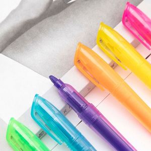 Custom Plastic Multi-Function Waterproof Highlighter Pens Portable Durable for Students & <b>Scrapbookers</b> - Product Image 2